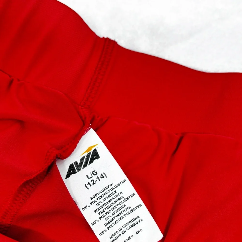 Avia Activewear Women's Side Stripe‎ Shorts Size L (12-14)